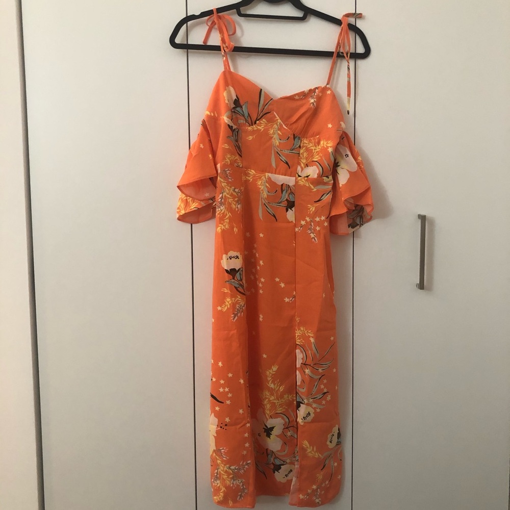 NWT UO Cold Shoulder Midi Dress
